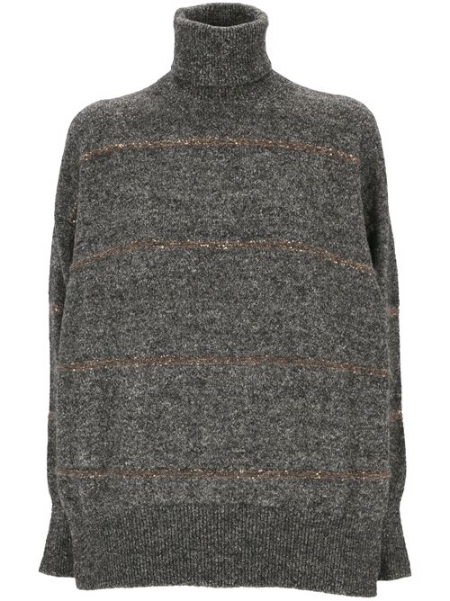 Maglione con paillettes Brunello Cucinelli | MSP710603PCZF59